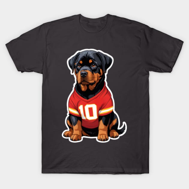 Discover Rottweiler Chiefs SuperBowl Champion Shirt, Football Shirt