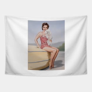 Golden Girl - Debbie Reynolds Tapestry