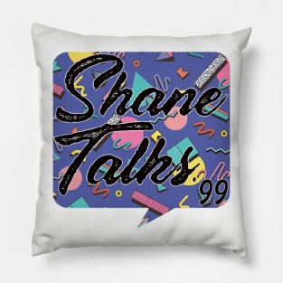 Shane Talks '99 Logo Pillow