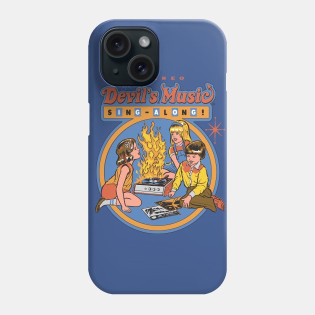 Devil's Music Sing-Along Phone Case by Steven Rhodes