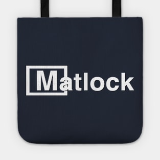 Matlock logo Tote