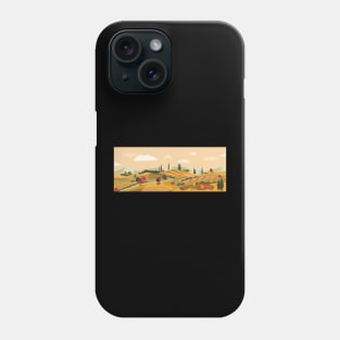 Autumn rural Italy landscape Phone Case