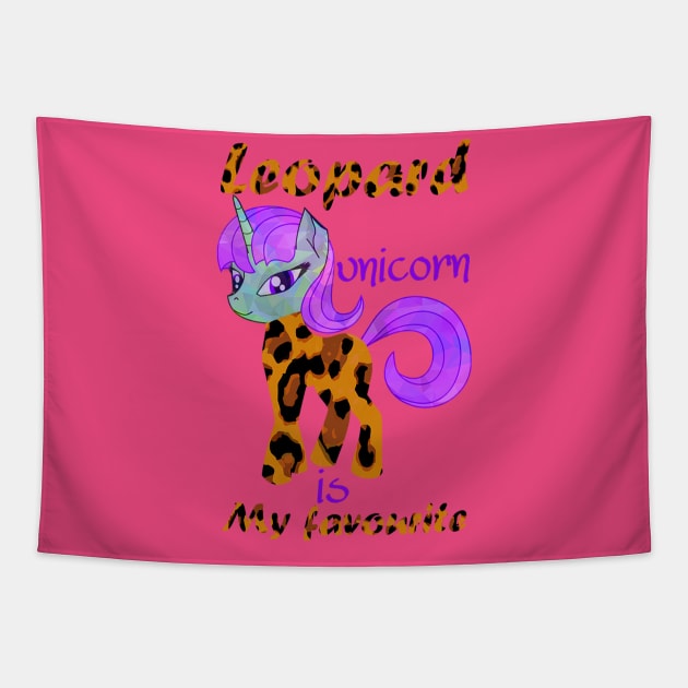 Leopard unicorn . This is the new unicorn Tapestry by OsOsgermany