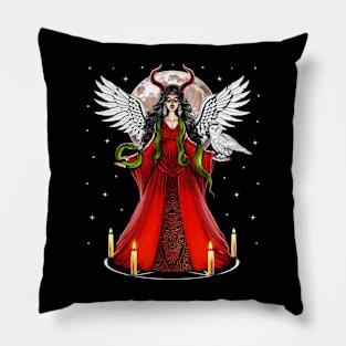 Lilith Pagan Goddess Pillow