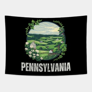 Pennsylvania State USA Tapestry