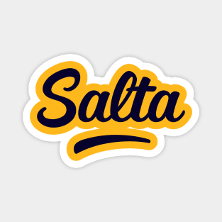 Salta Logo - Navy Magnet