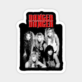 Danger Danger Band Magnet
