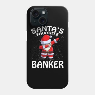 Santas Favorite Banker Christmas Phone Case