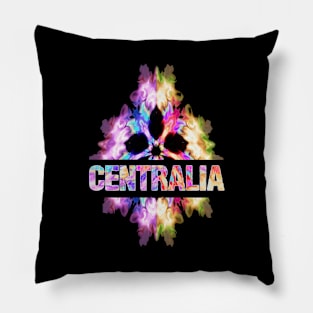 Centralia Tie Dye Watercolor Gift Souvenir Pillow