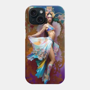 Exotic art a beautiful dancer Phone Case