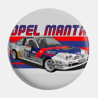 Opel Manta 400 Group B Sachs Pin