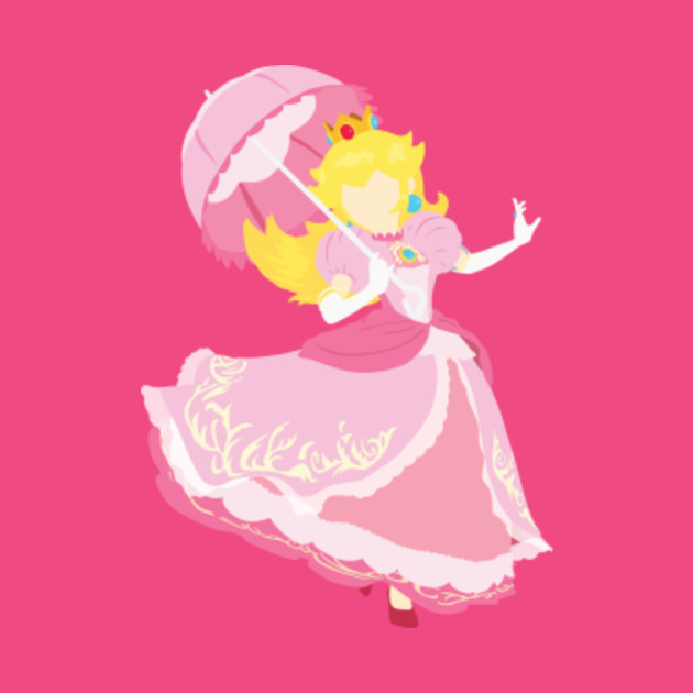 Minimalist Ultimate Princess Peach - Princess Peach - T-Shirt | TeePublic