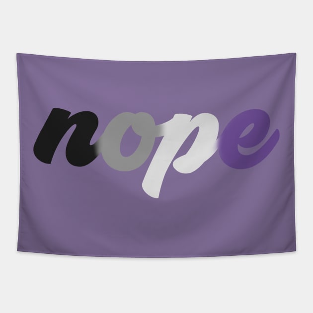 Ace Nope Tapestry by sadsquatch