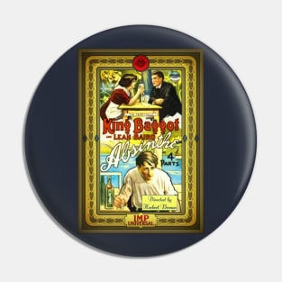 Absinthe (1914) Film Poster Pin