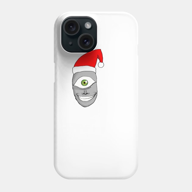 Cyclope christmas Phone Case by Damsos_store