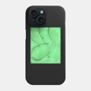 Oil Painting Leaves Phone Case