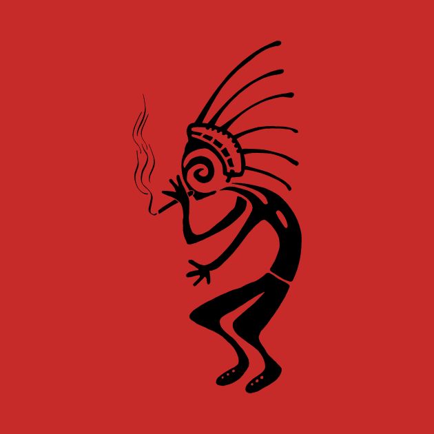 Kokopelli smoke weed black by ngmx