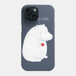 Humble hippo Phone Case