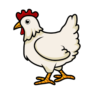 Chicken Cartoon T-Shirt