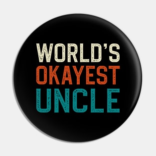 World's okayest uncle Pin