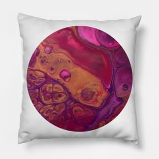 Pink Passion / Acrylic Pouring Pillow