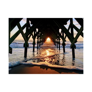 Sunrise at the Pier T-Shirt