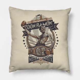 Don Ramón Luchador Pillow