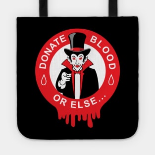 DONATE BLOOD Tote