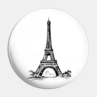 I Love Paris Pin