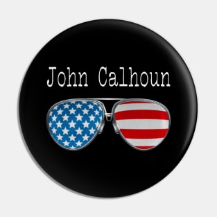 AMERICA PILOT GLASSES JOHN CALHOUN Pin