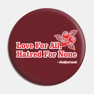 Love for All Pin