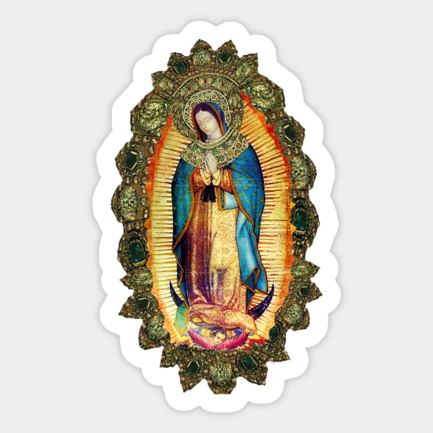 Mexico with Virgin Mary Patch