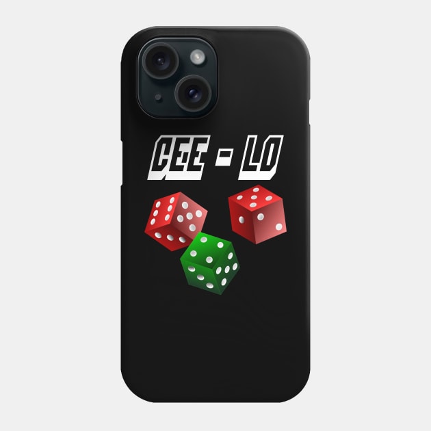 Cee-Lo Dice Game Phone Case by geodesyn