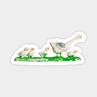 PLASTIC FANTASTIC Geese Magnet