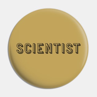 Scientist Pin