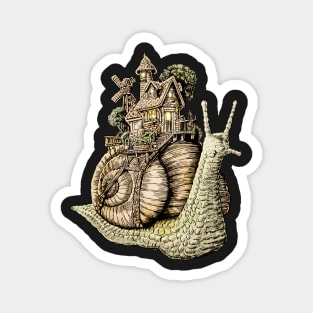 Snail House Magnet