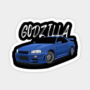 GTR - Godzilla Magnet