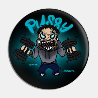 Symbiote Gym Buddy Pin