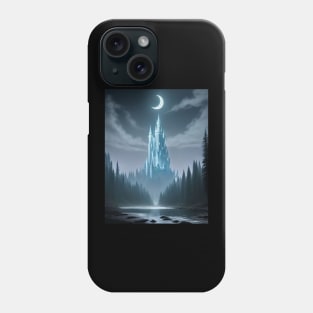 Wizards tower at night Phone Case