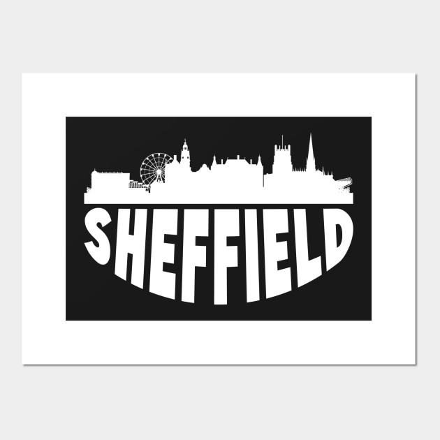 Sheffield England Cityscape Skyline Sheffield Posters And Art