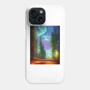 Aurora at Night Phone Case