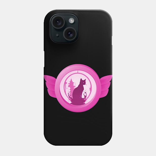 Pinky Cat Phone Case by MagesticLuminous