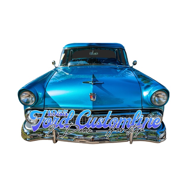 1955 Ford Customline 2 Door Hardtop by Gestalt Imagery