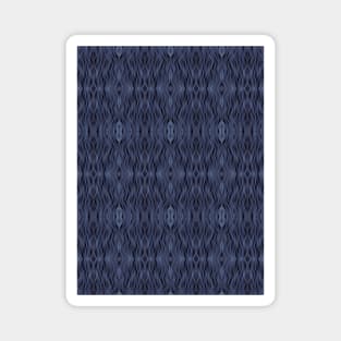 Blue pattern. Magnet