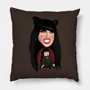 Goth Vampire Doll Pillow