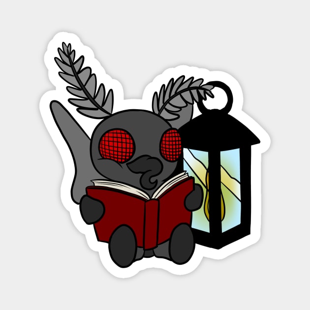 Cryptid Cutie Mothman Magnet by Wayward Knight