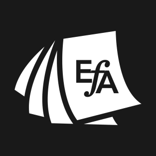 EFA EDIT Committee Logomark in white T-Shirt
