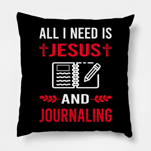 I Need Jesus And Journaling Pillow by Good Day