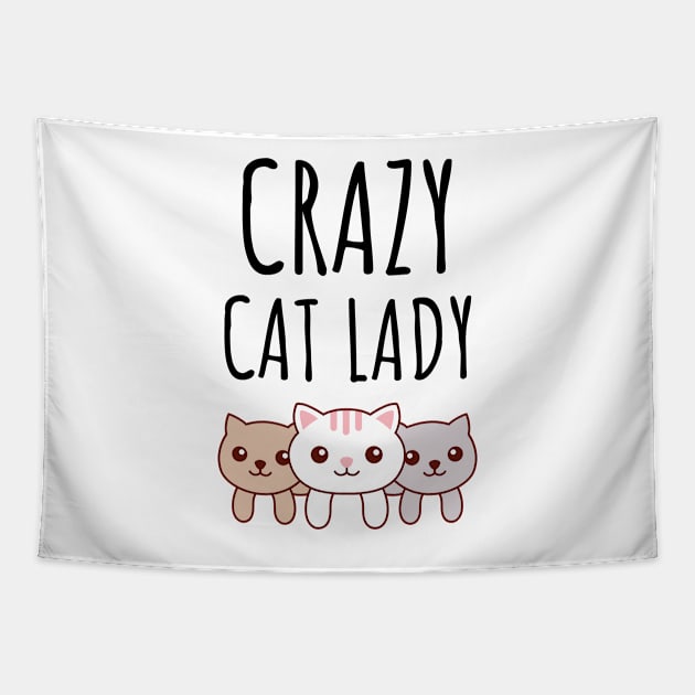 Crazy Cat Lady Tapestry by juinwonderland 41