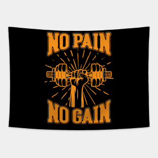 No Pain No Gain Tapestry